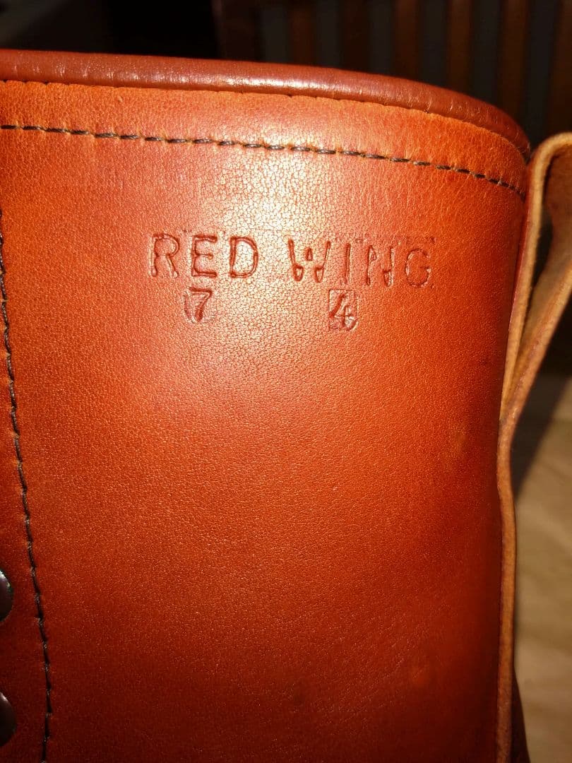 美品　レッドウィング　877　スクエアステッチ　四角犬タグ