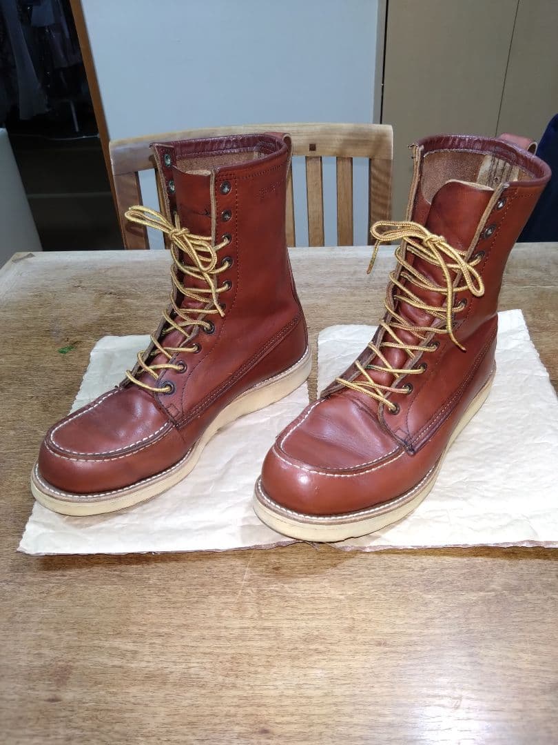 美品　レッドウィング　877　スクエアステッチ　四角犬タグ