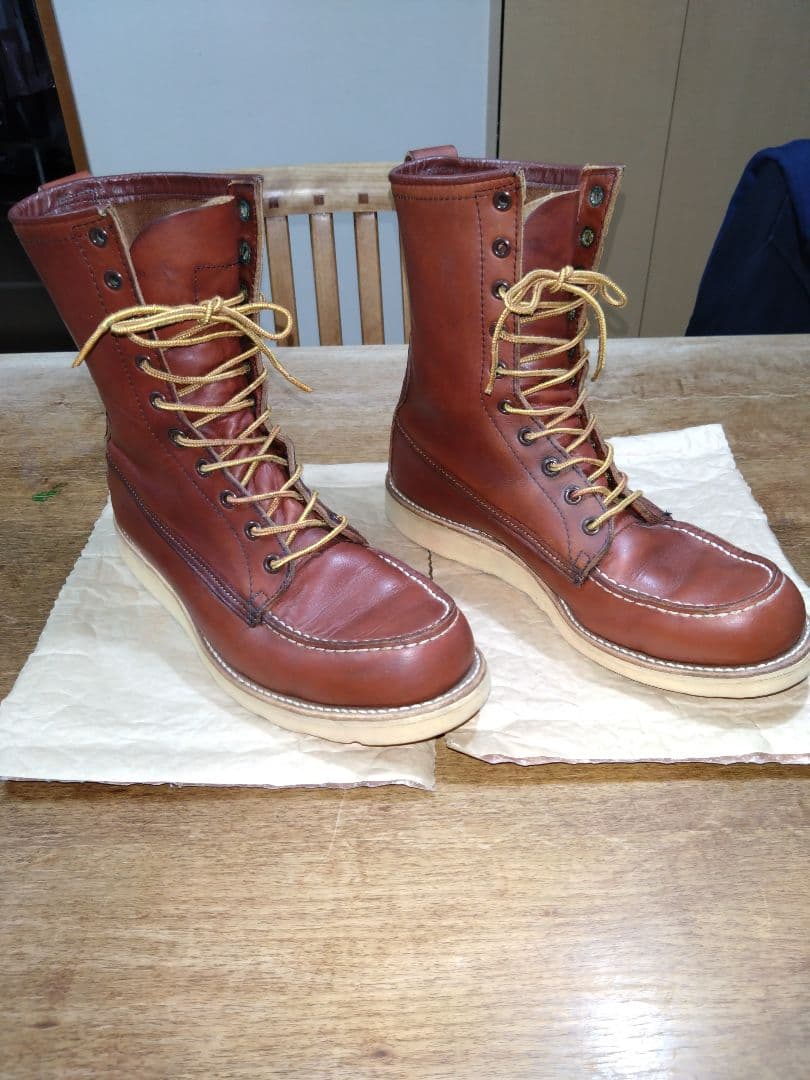 美品　レッドウィング　877　スクエアステッチ　四角犬タグ