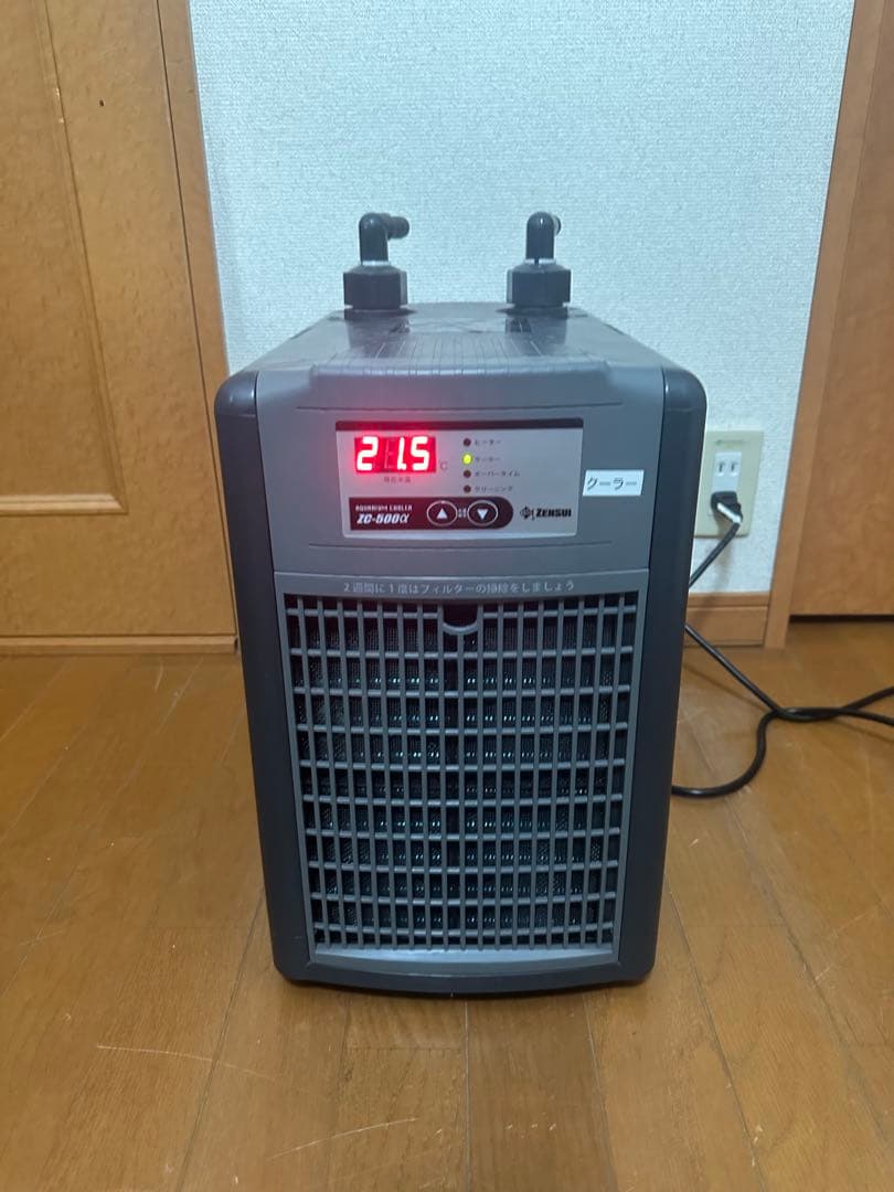 ゼンスイ ZC500α と　エーハイムタップ12/16 2個