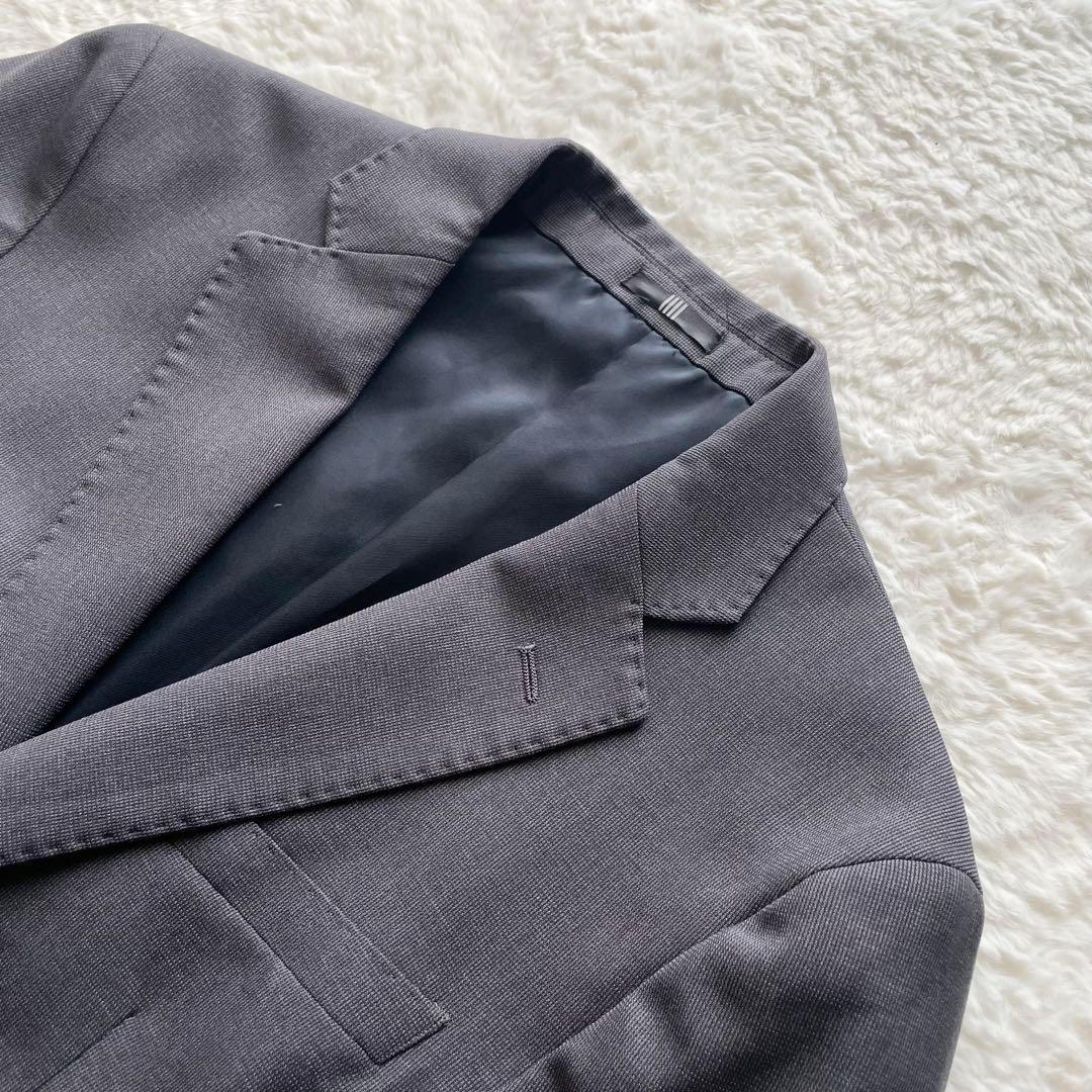 美品✨スーツセレクト　3ピース　セットアップ　4S ストレッチ　グレー　Y4