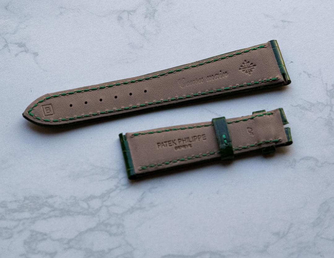 PATEK PHILIPPE パテックフィリップ 純正アリゲーターストラップ B