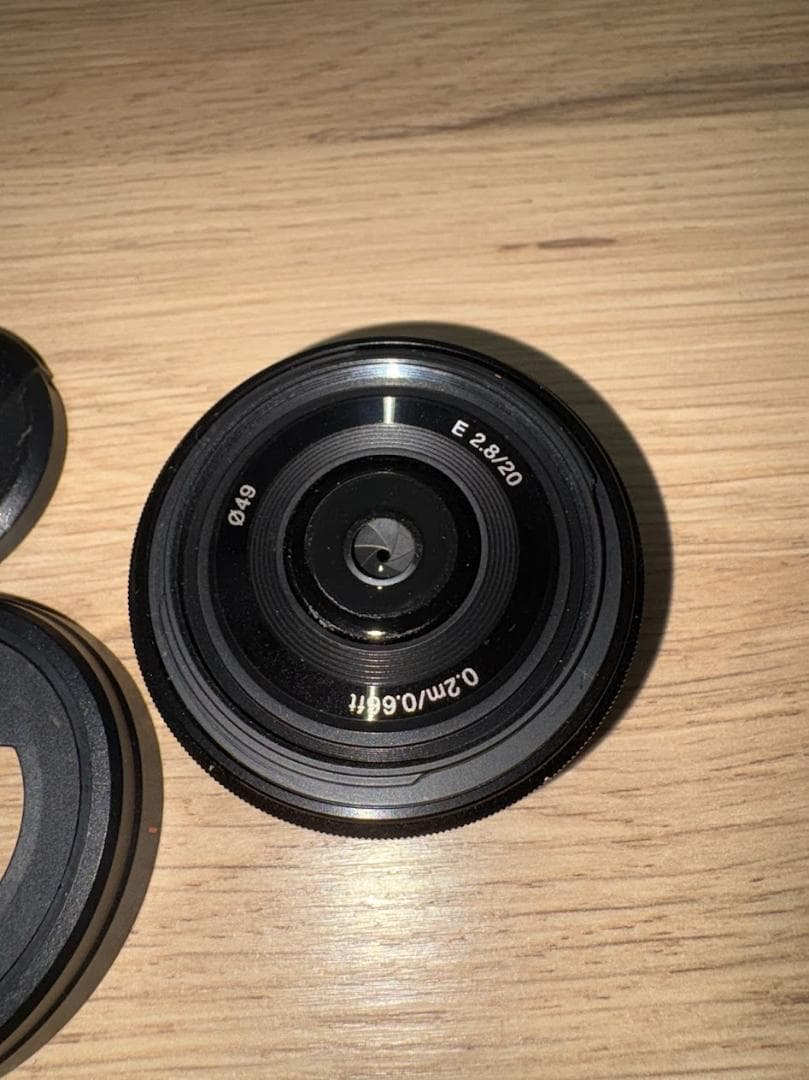レンズ(単焦点) SONY E 20mm F2.8 SEL20F28