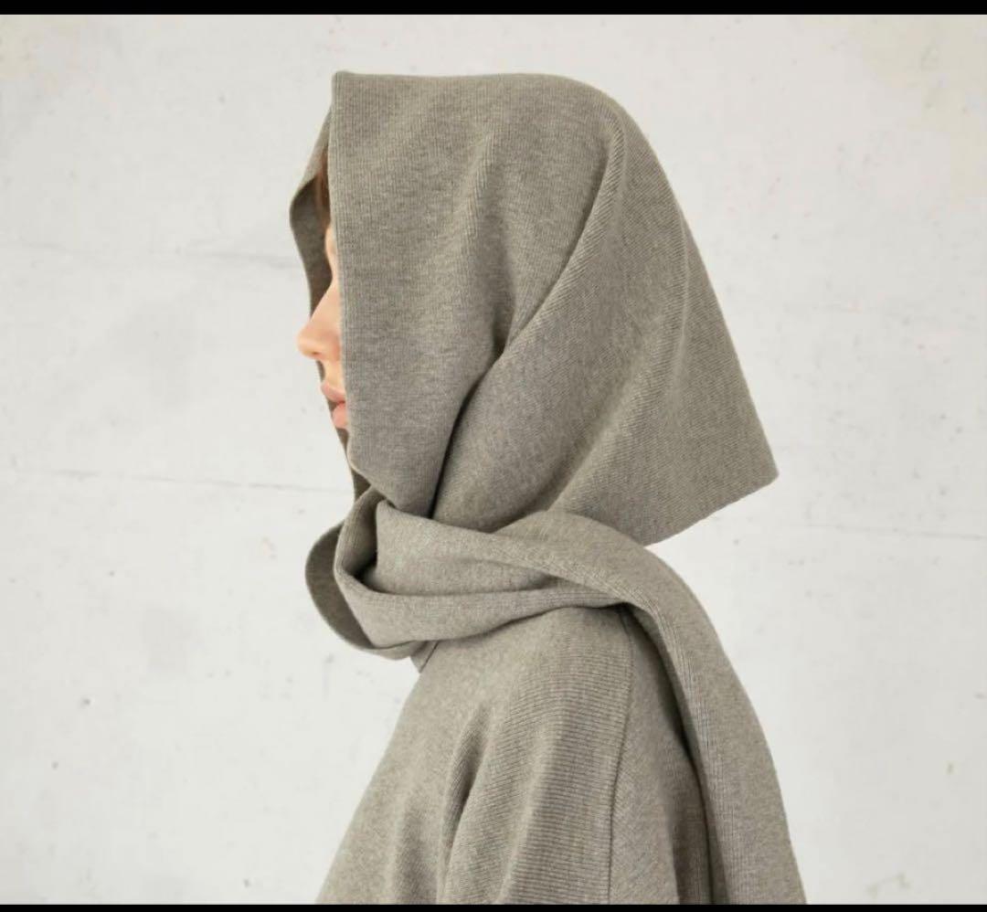 lpdgem アンチピリング　マフラー　brown LA PEAU DE GEM