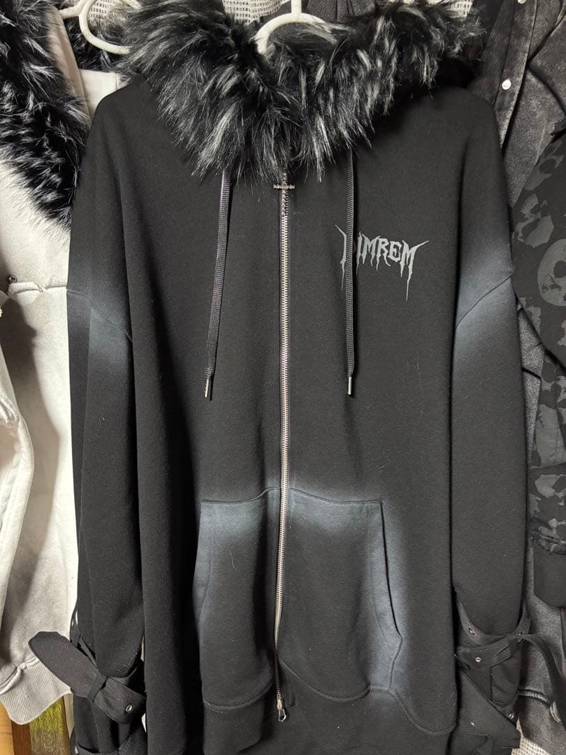 DIMREM【超ハトメファーフードパーカー】