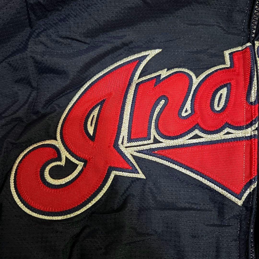 MLB クリーブランド インディアンス 旧ロゴ Majestic スタジャン