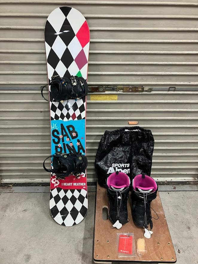 SABRINA スノーボードセット レディース　139cm