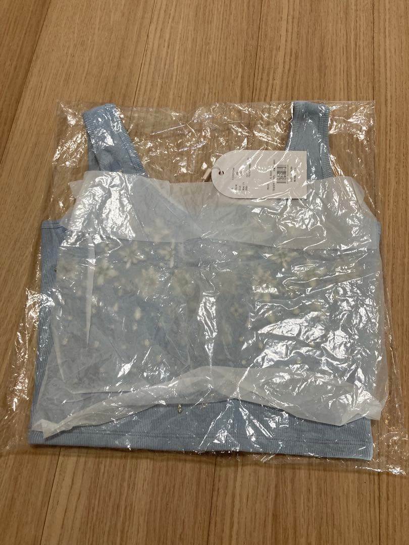 未開封　即日発送　Darich ジュエリーリブノースリトップス