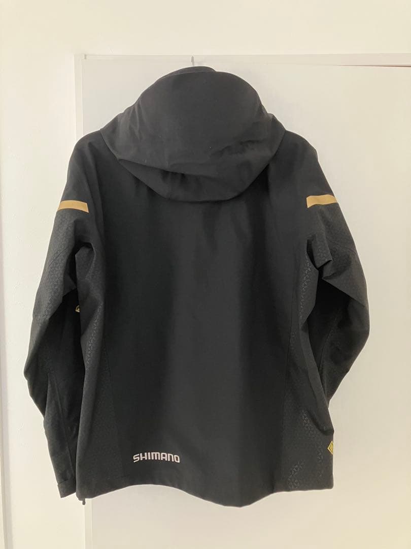 【美品】シマノゴアテックスネクサスレインスーツ ブラックRA-101X Mサイズ