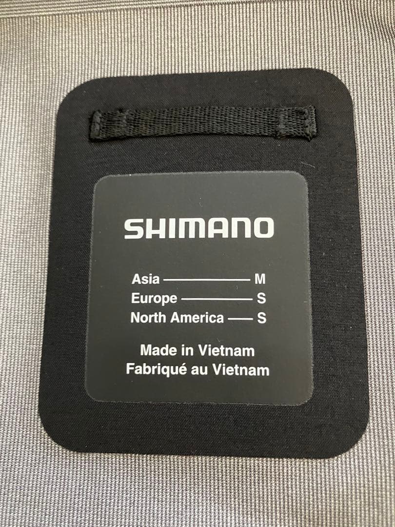 【美品】シマノゴアテックスネクサスレインスーツ ブラックRA-101X Mサイズ