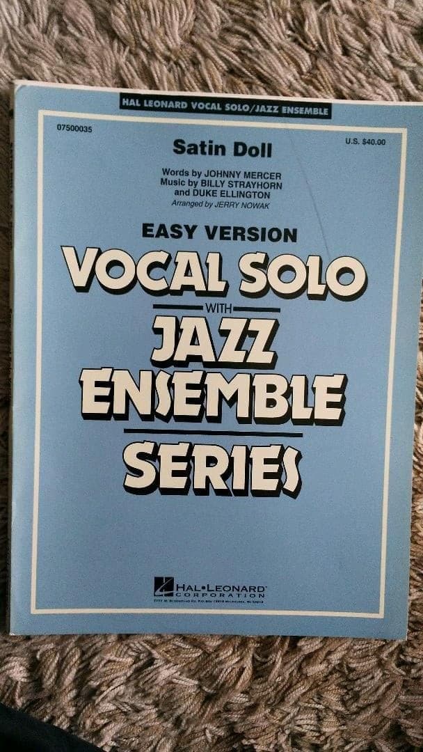 ボーカル　ビッグバンド譜面:Satin Doll