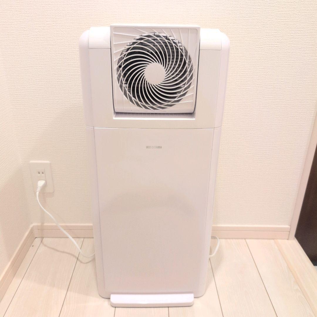 アイリスオーヤマ　IJDC-K80-W サーキュレーター　衣類乾燥除湿機