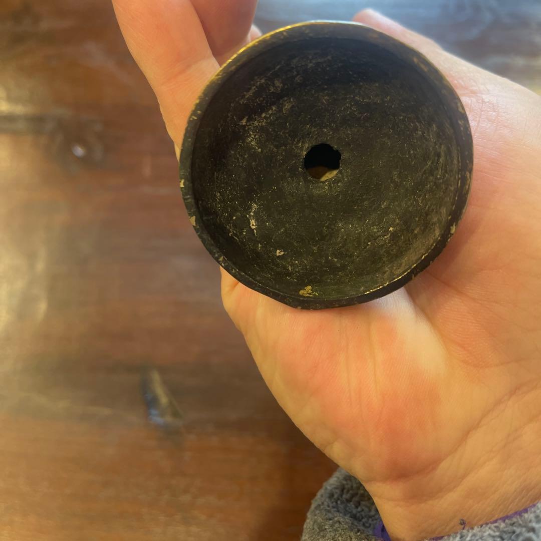 江戸時代　鍍金仏　観音菩薩立像