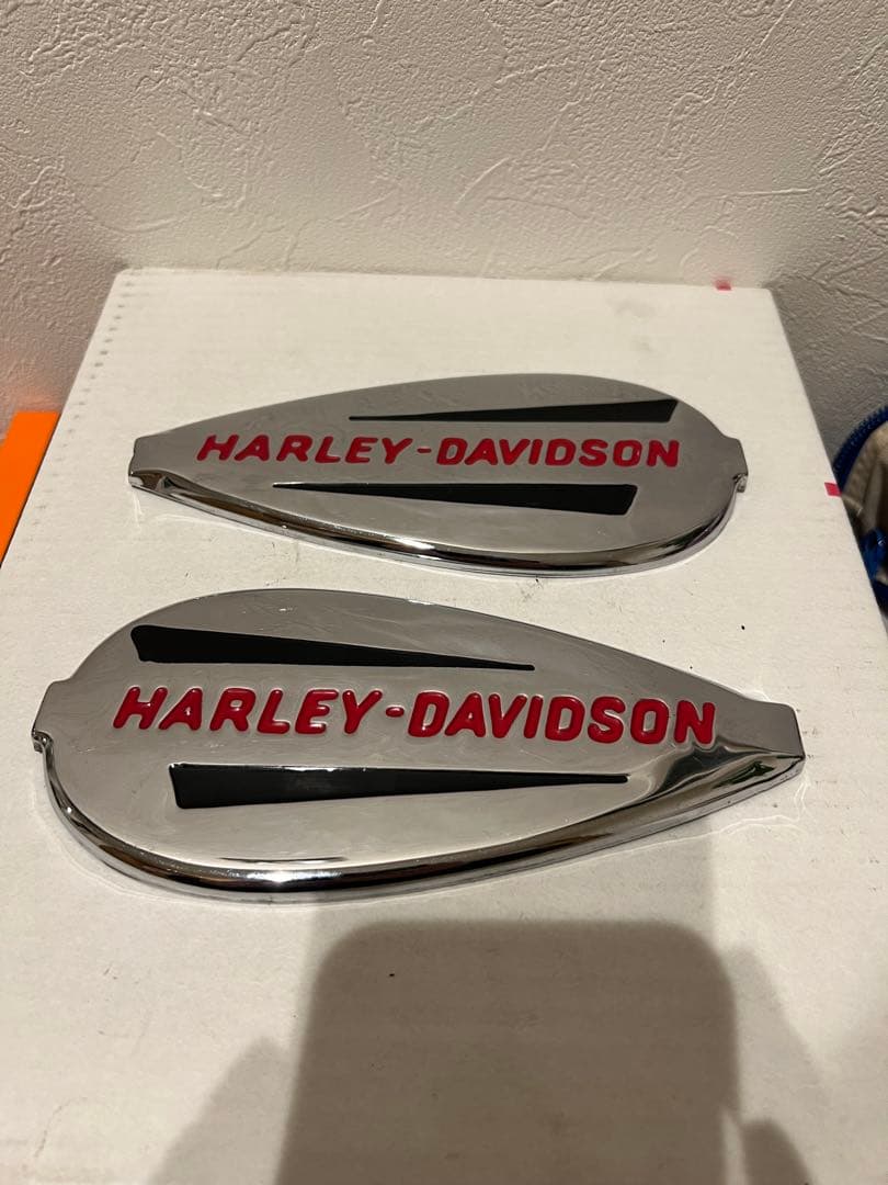 パン　ナックル　ビンテージ　エンブレム　ハーレーダビットソン　タンクエンブレム