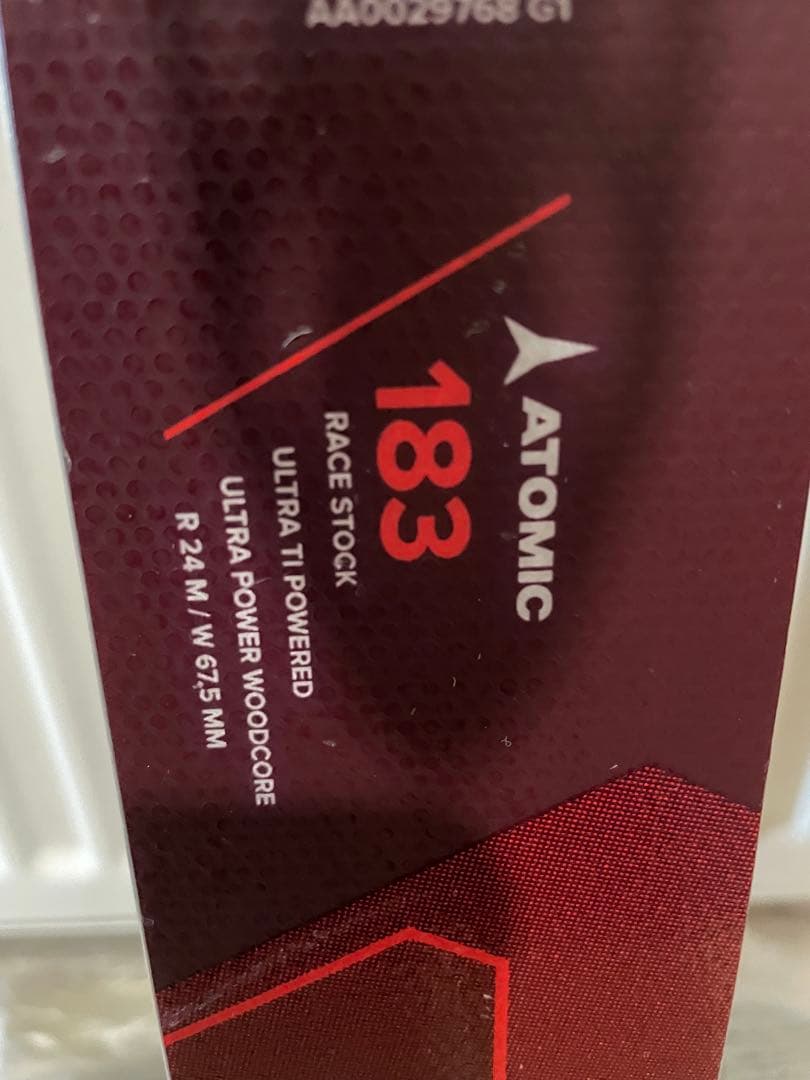 ATOMIC REDSTER RS 183 レボショック