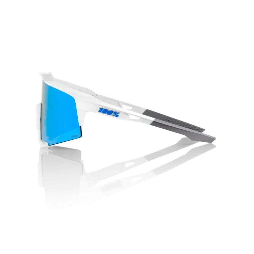 100％ Speedcraft ホワイト ブルー ワンハンドレッド サングラス