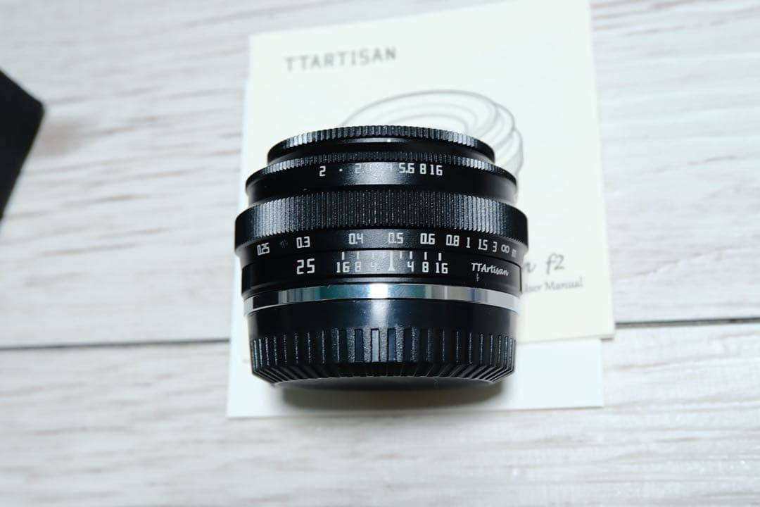【新品級】TTArtisan 25mm f/2＆Lightやフードカバー等