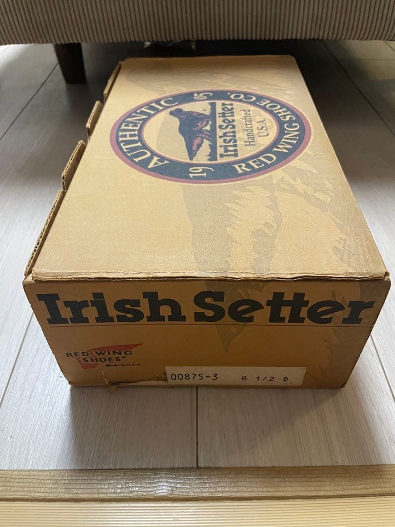 タキRED WING 犬刻印　875 箱あり　サイズ8.5D ソール張替済