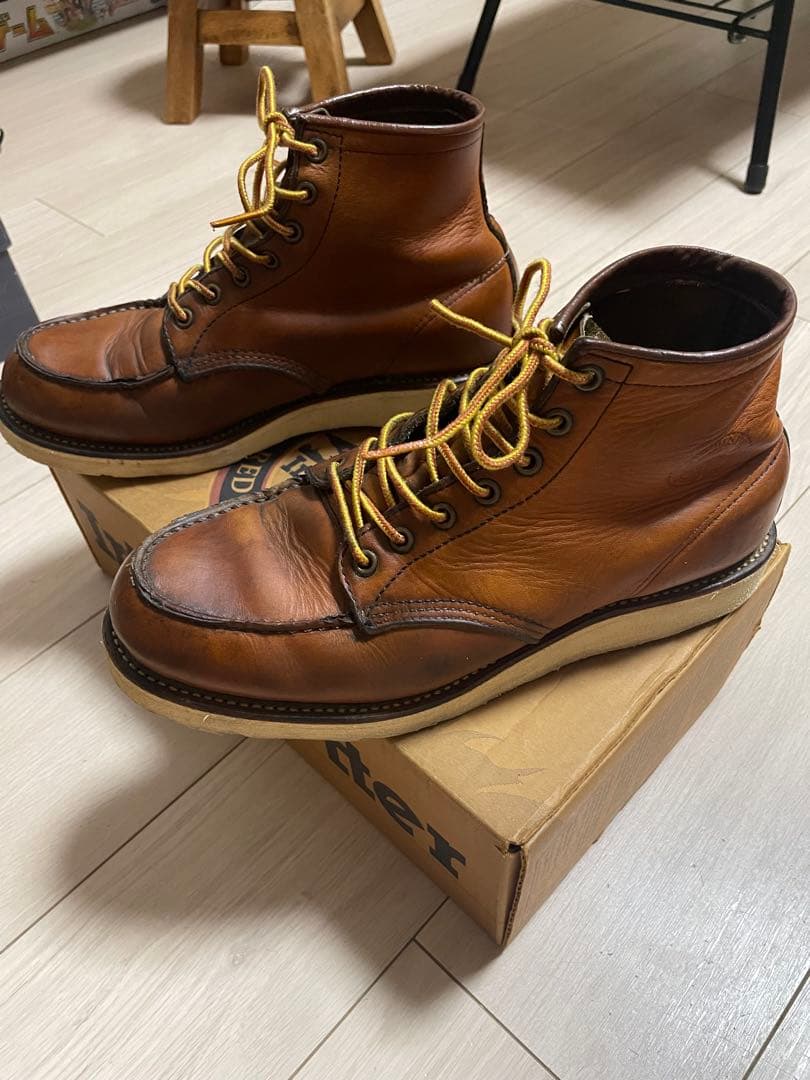 タキRED WING 犬刻印　875 箱あり　サイズ8.5D ソール張替済