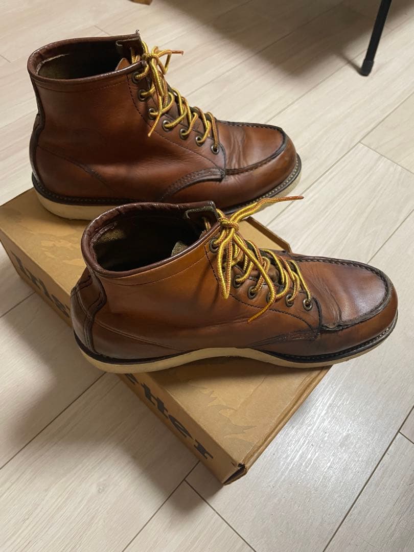 タキRED WING 犬刻印　875 箱あり　サイズ8.5D ソール張替済
