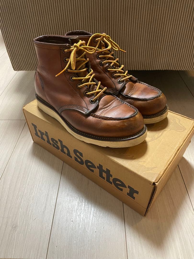 タキRED WING 犬刻印　875 箱あり　サイズ8.5D ソール張替済