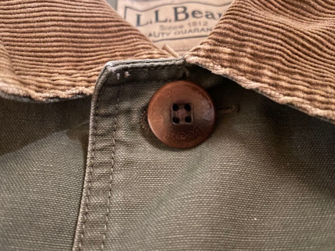 【美品】エルエルビーン　ハンティングジャケット　カーキ　Mサイズ