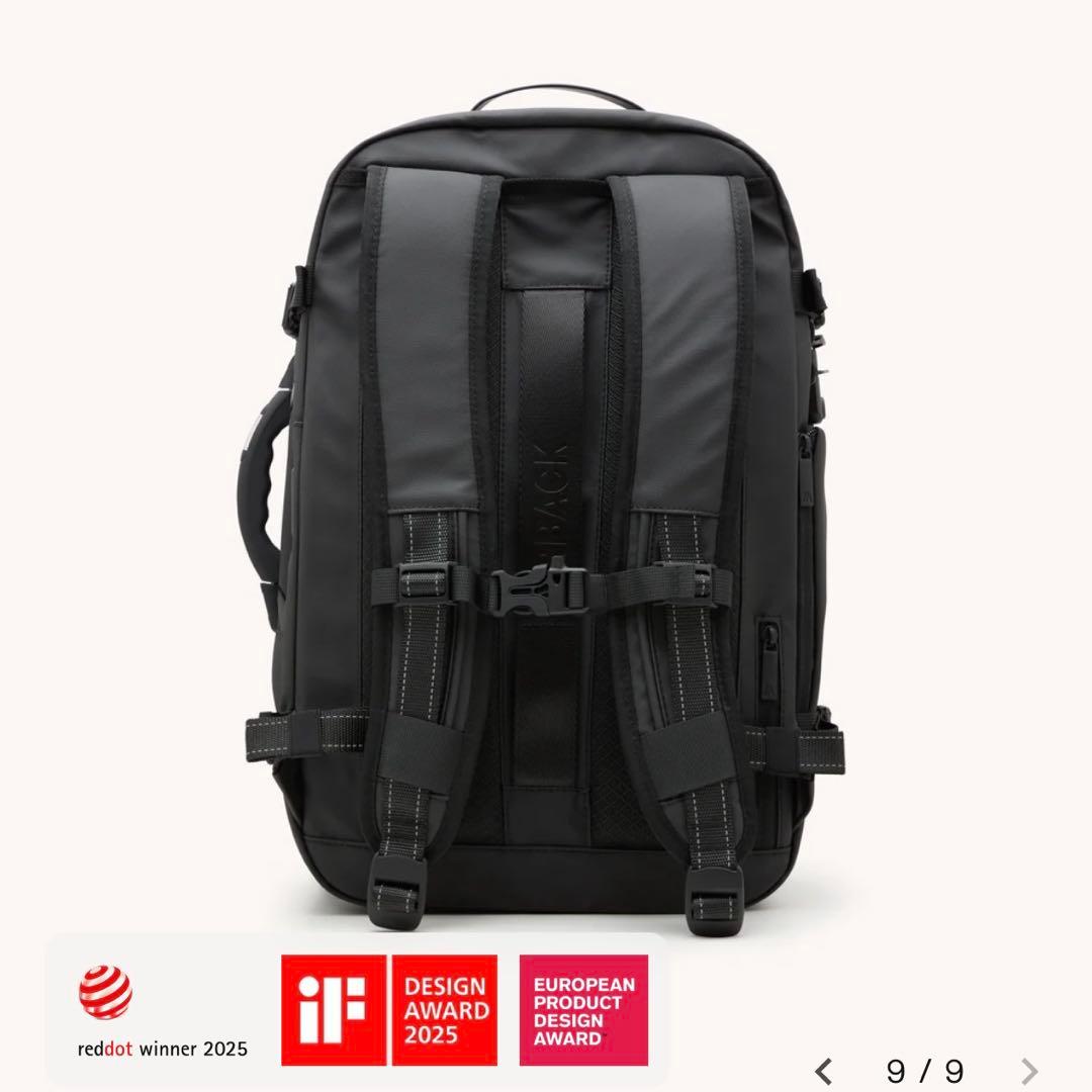 AIRBACK ブラックリュック