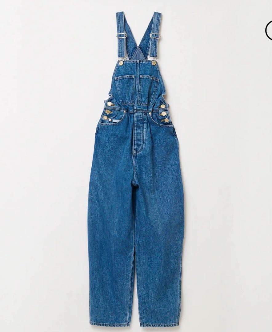 THE SHISHIKUI シシクイ　ジャンプスーツ　ライトインディゴ