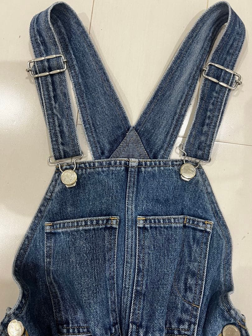 THE SHISHIKUI シシクイ　ジャンプスーツ　ライトインディゴ