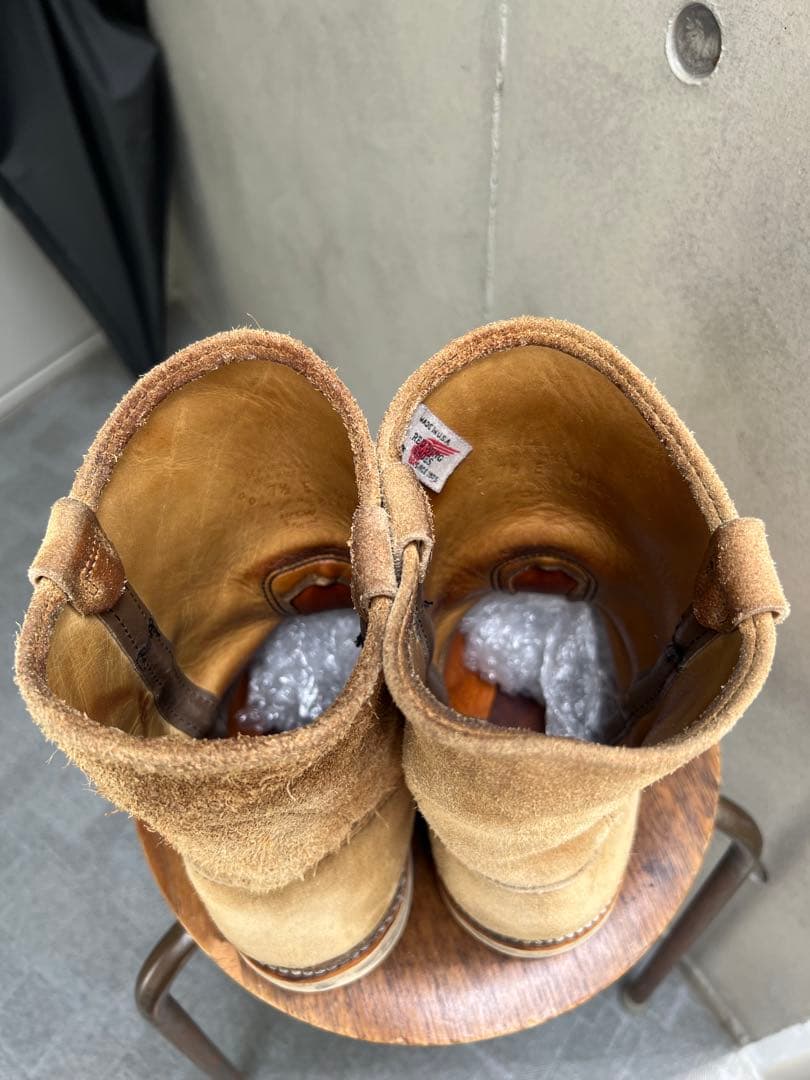 Red Wing 羽タグ ペコ ススエードブーツ25.5〜26.0