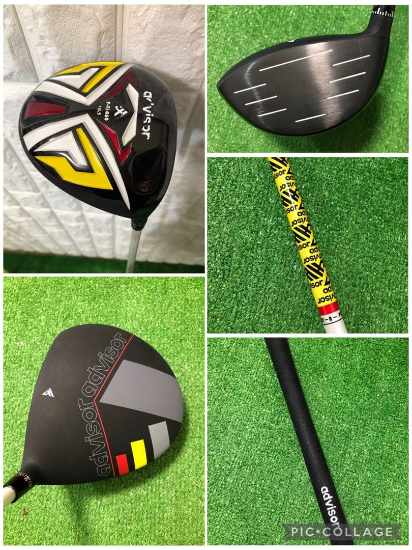初心者おすすめ☆メンズ ゴルフクラブセット☆アドバイザー☆キャディバッグ付