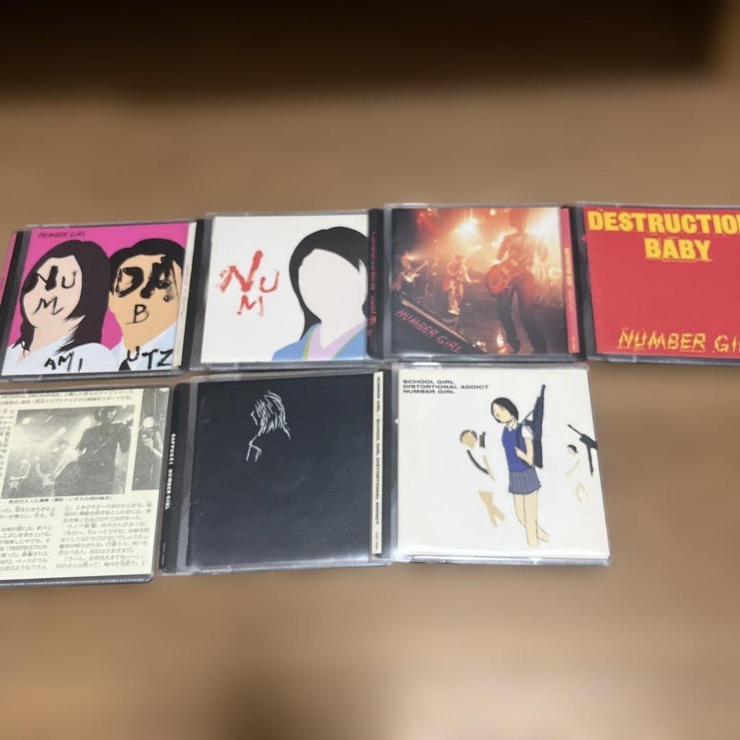 ナンバーガール　number girl CD 14枚