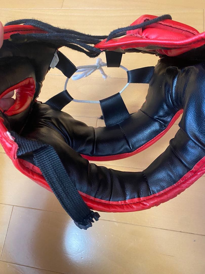 winning FG-5000 ヘッドギア 赤 Mサイズ