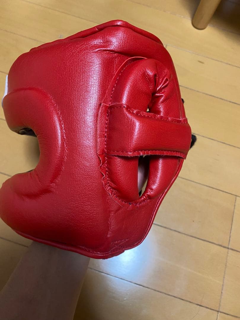 winning FG-5000 ヘッドギア 赤 Mサイズ