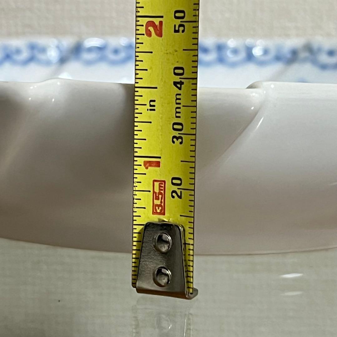 ☆ロイヤルコペンハーゲン ブルーフルーテッドハーフレース リーフプレート