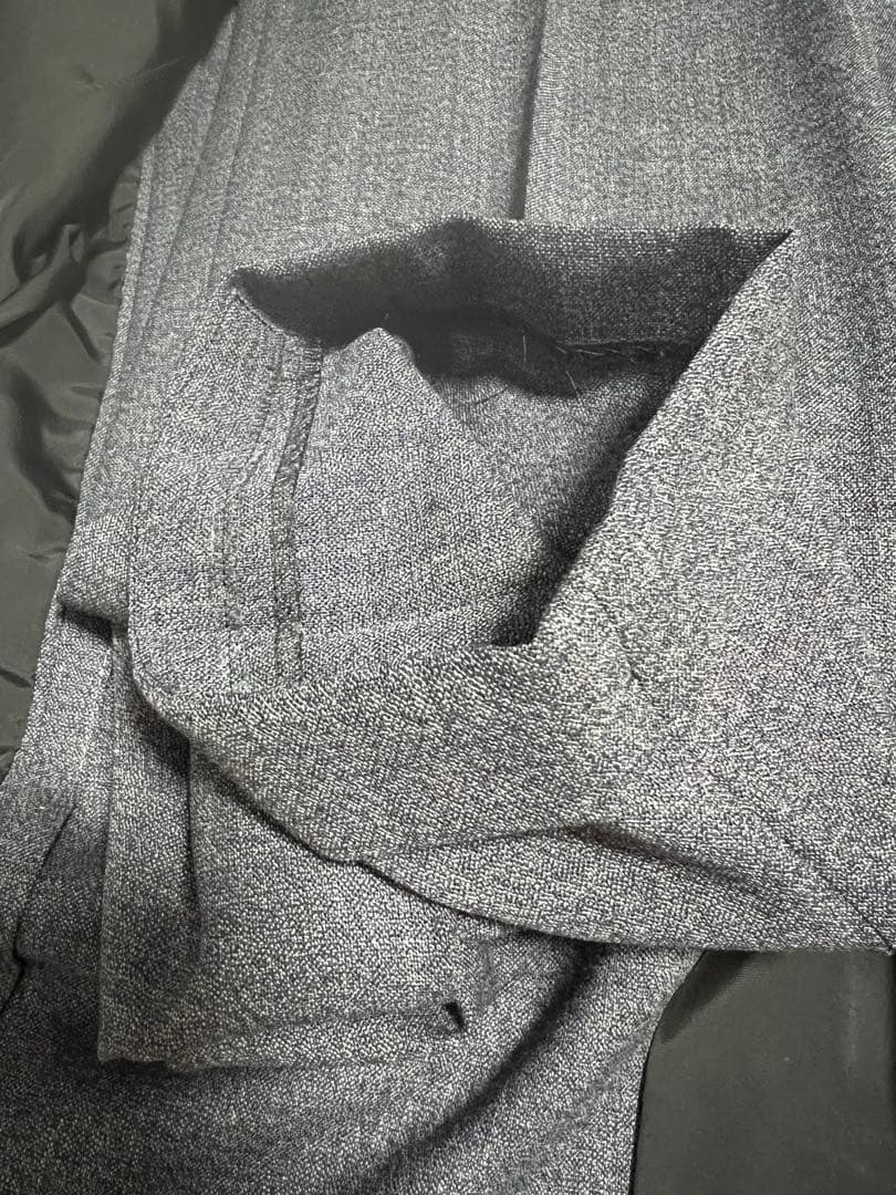 新品未使用　定価10万　ダーバン　セットアップ　上下　高級生地　ブルーグレー　L