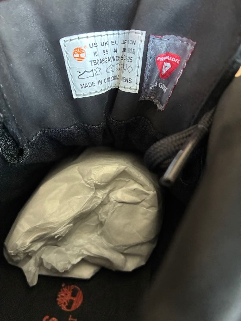 靴 Timberland APPLE BUTTER STORE BEAMS 28cm