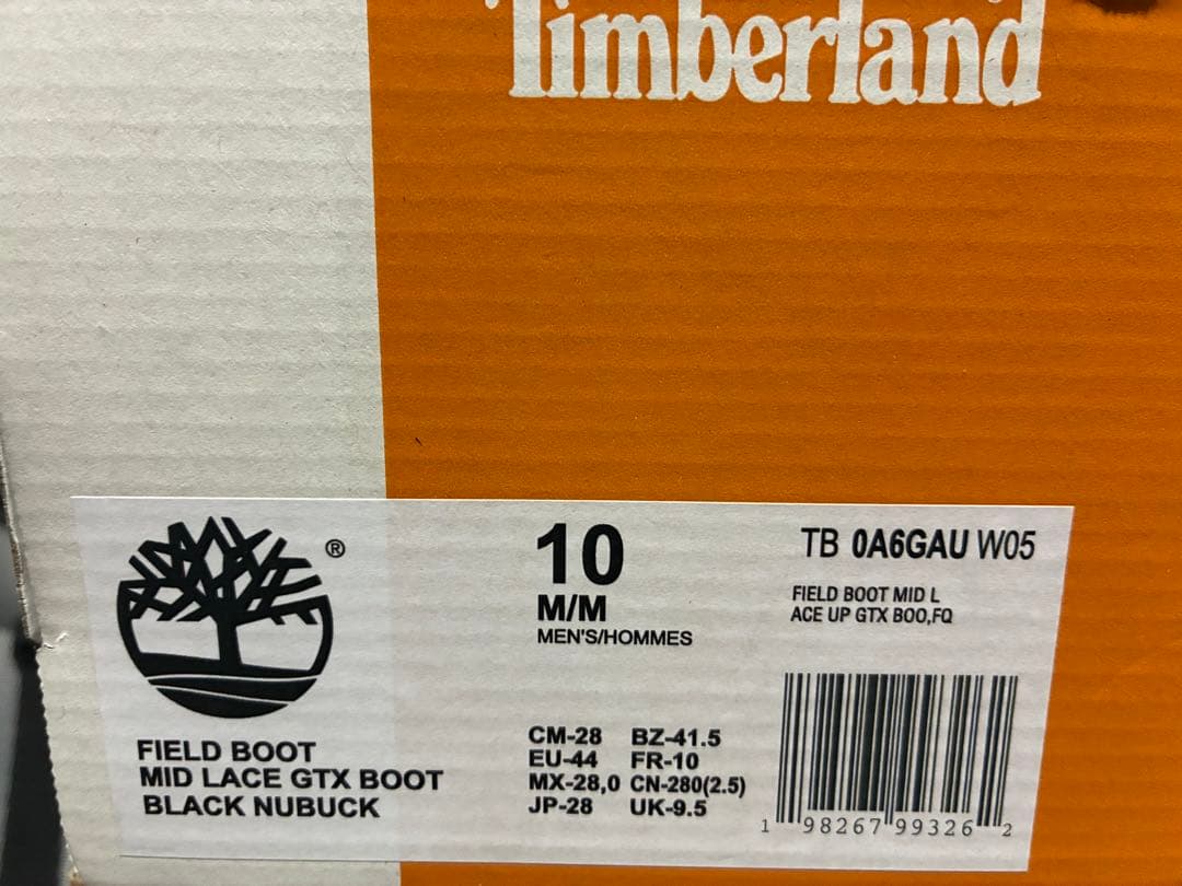 靴 Timberland APPLE BUTTER STORE BEAMS 28cm