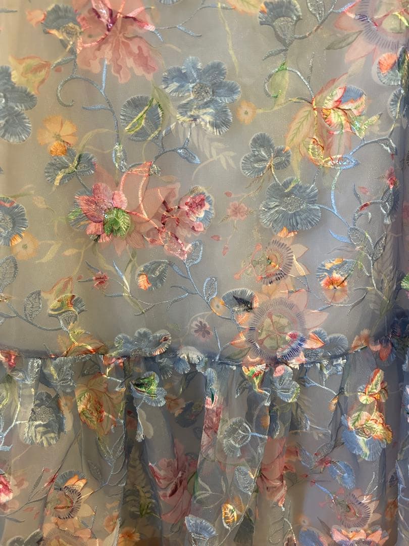 simoretta 花柄刺繍 ドレス　12歳表記