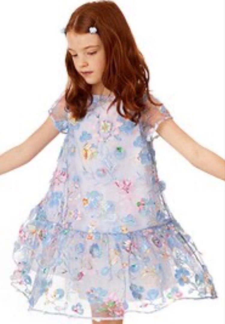 simoretta 花柄刺繍 ドレス　12歳表記