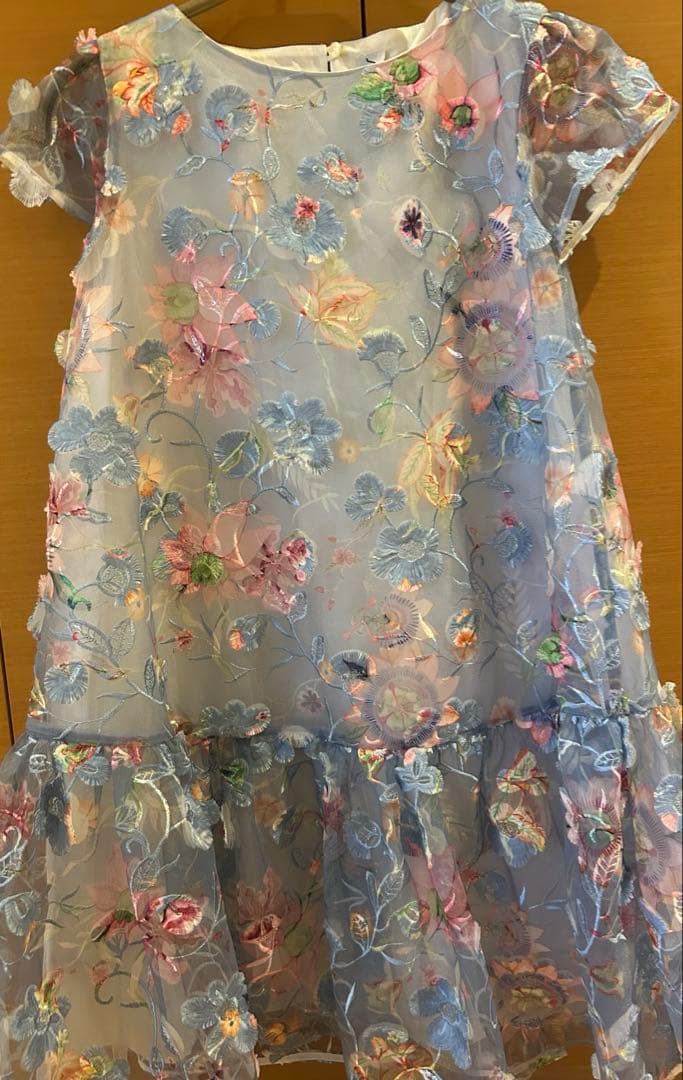 simoretta 花柄刺繍 ドレス　12歳表記