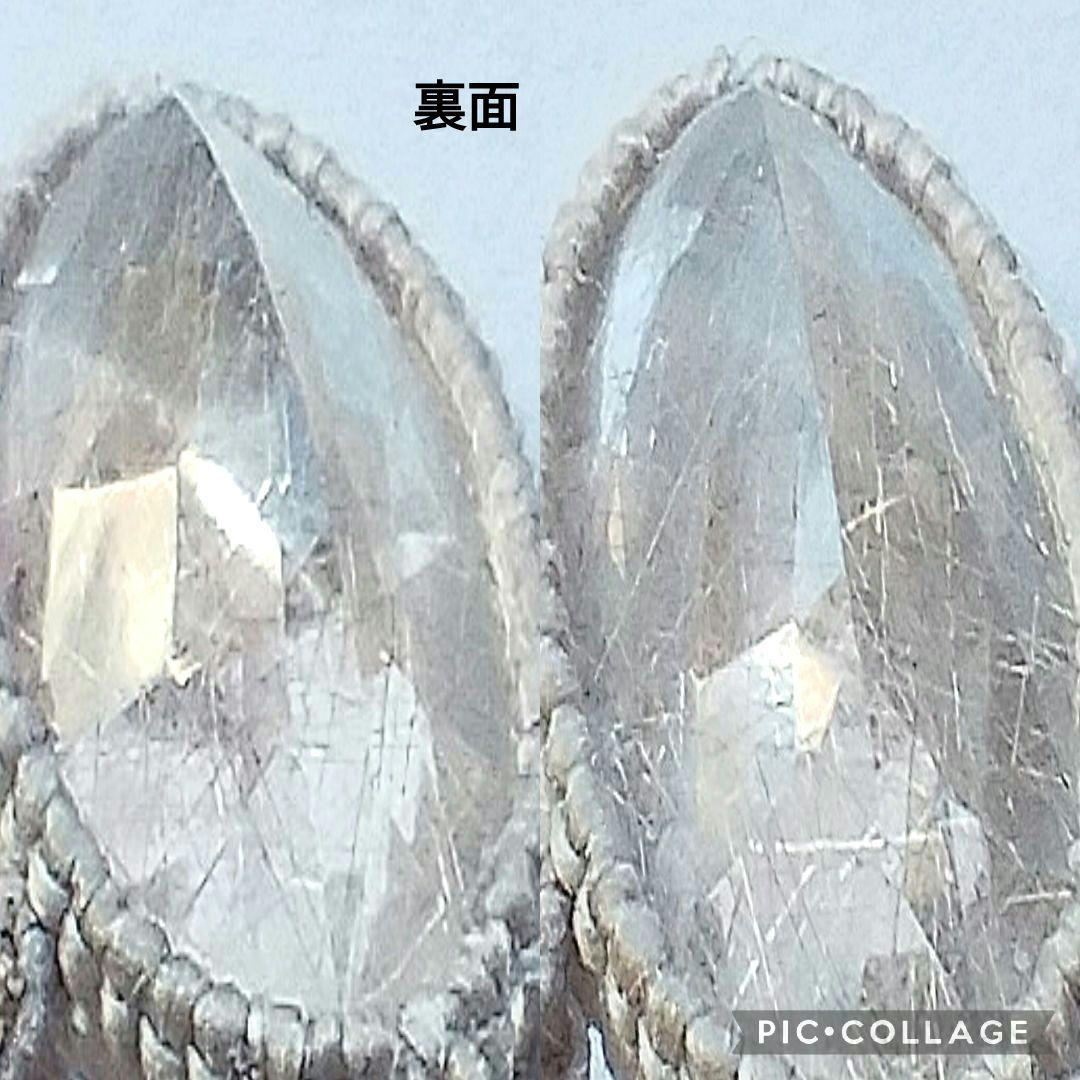 【まつこ】ルチルクォーツ＆アイオライトのマクラメ編みネックレス他