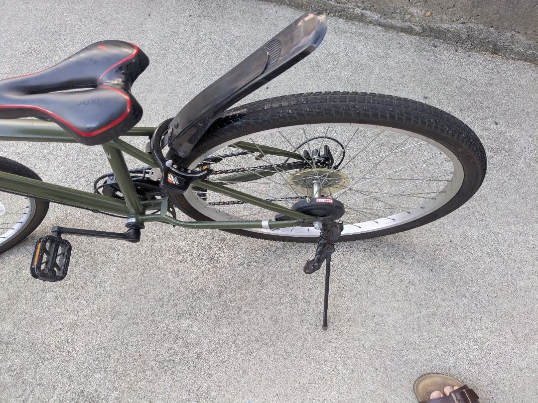 Natural Season 26インチ オリーブグリーン【引取できる方歓迎】