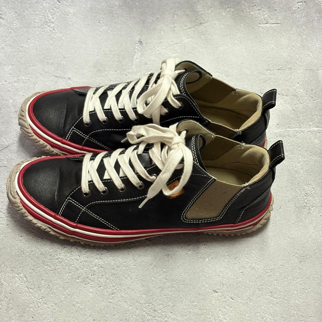 スピングルムーブ　SPINGLE MOVE　レザースニーカー　サイドゴア　SS