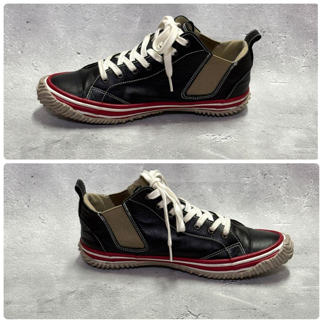 スピングルムーブ　SPINGLE MOVE　レザースニーカー　サイドゴア　SS