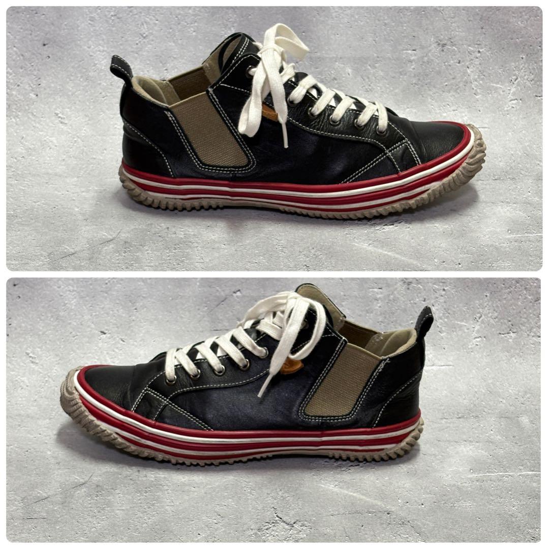 スピングルムーブ　SPINGLE MOVE　レザースニーカー　サイドゴア　SS