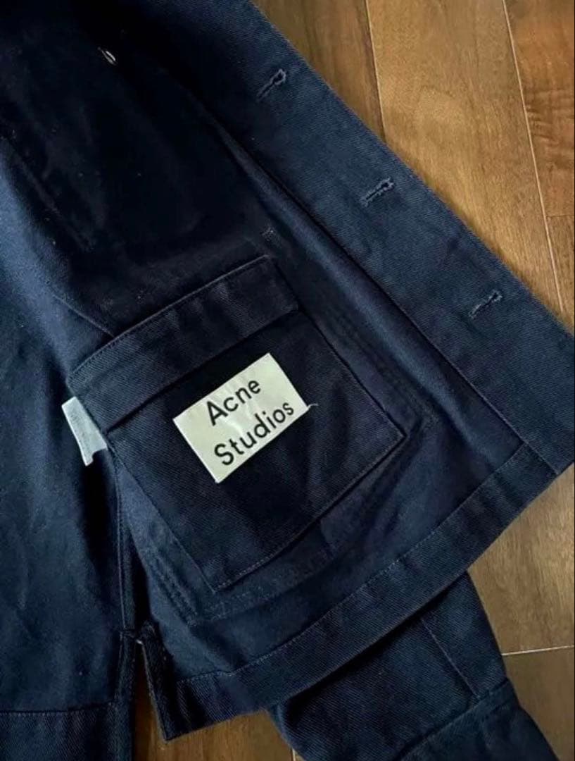 Acne Studios ネイビー カバーオール
