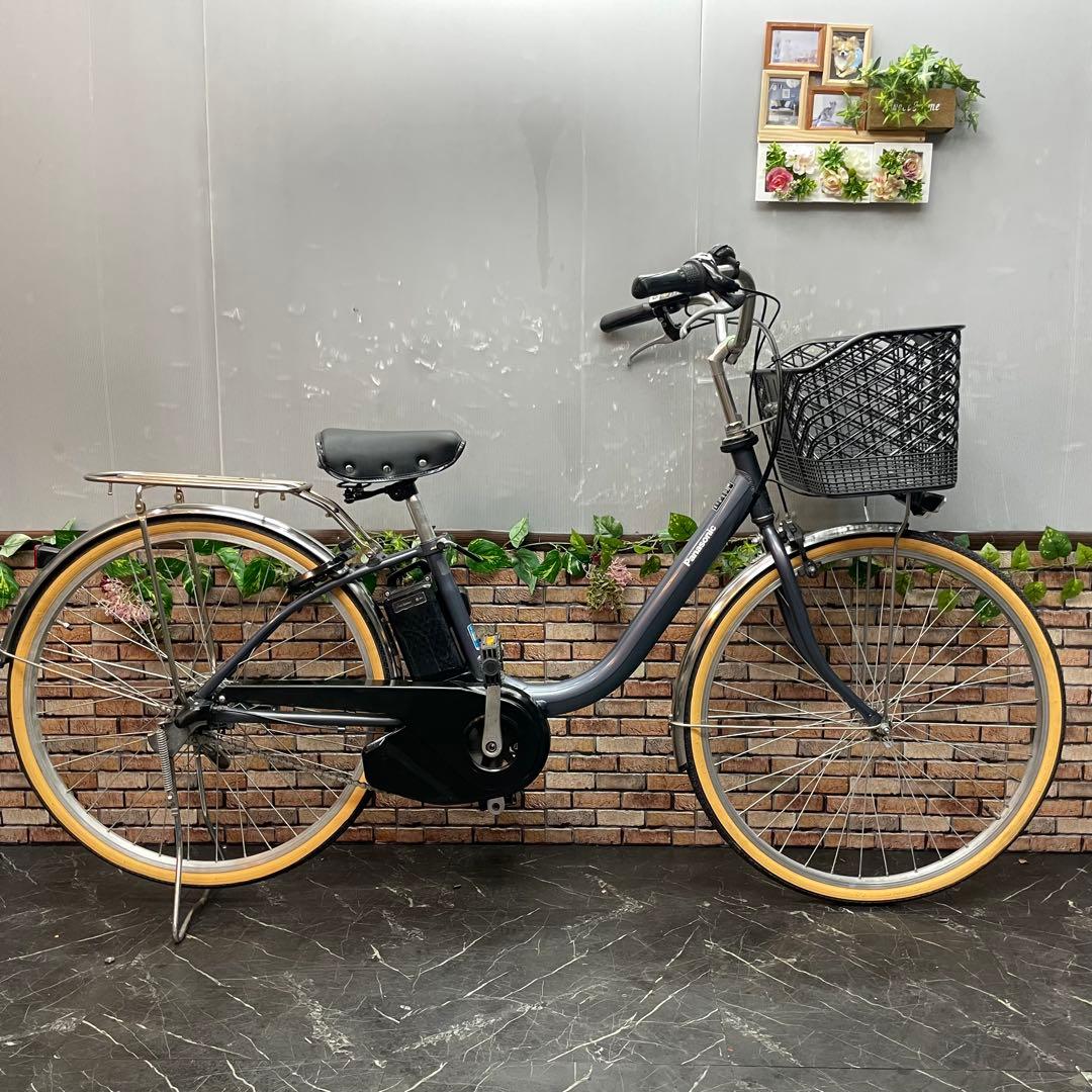 【98】電動自転車 Panasonic グレー