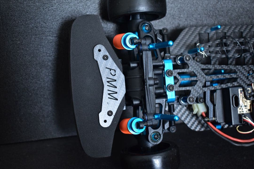 PMM TT-02用 フルカーボン＆アルミシャーシ タミヤ メカ付き ラジコン