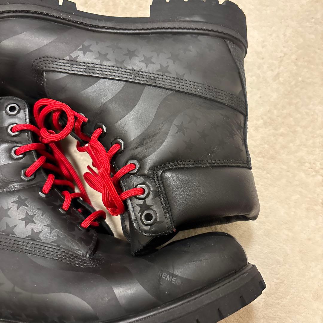 靴 SUPREME TIMBERLAND Stars Stripes boots